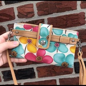 RELIC floral convertible bag